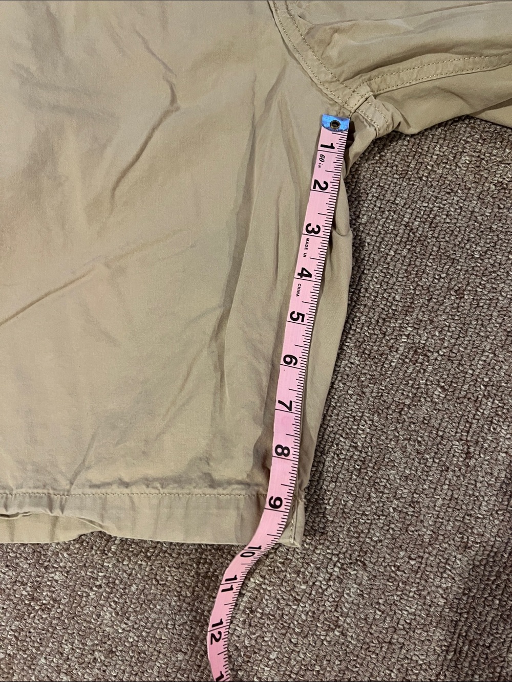 Lucky Brand Khaki Men's Flat Front Shorts
